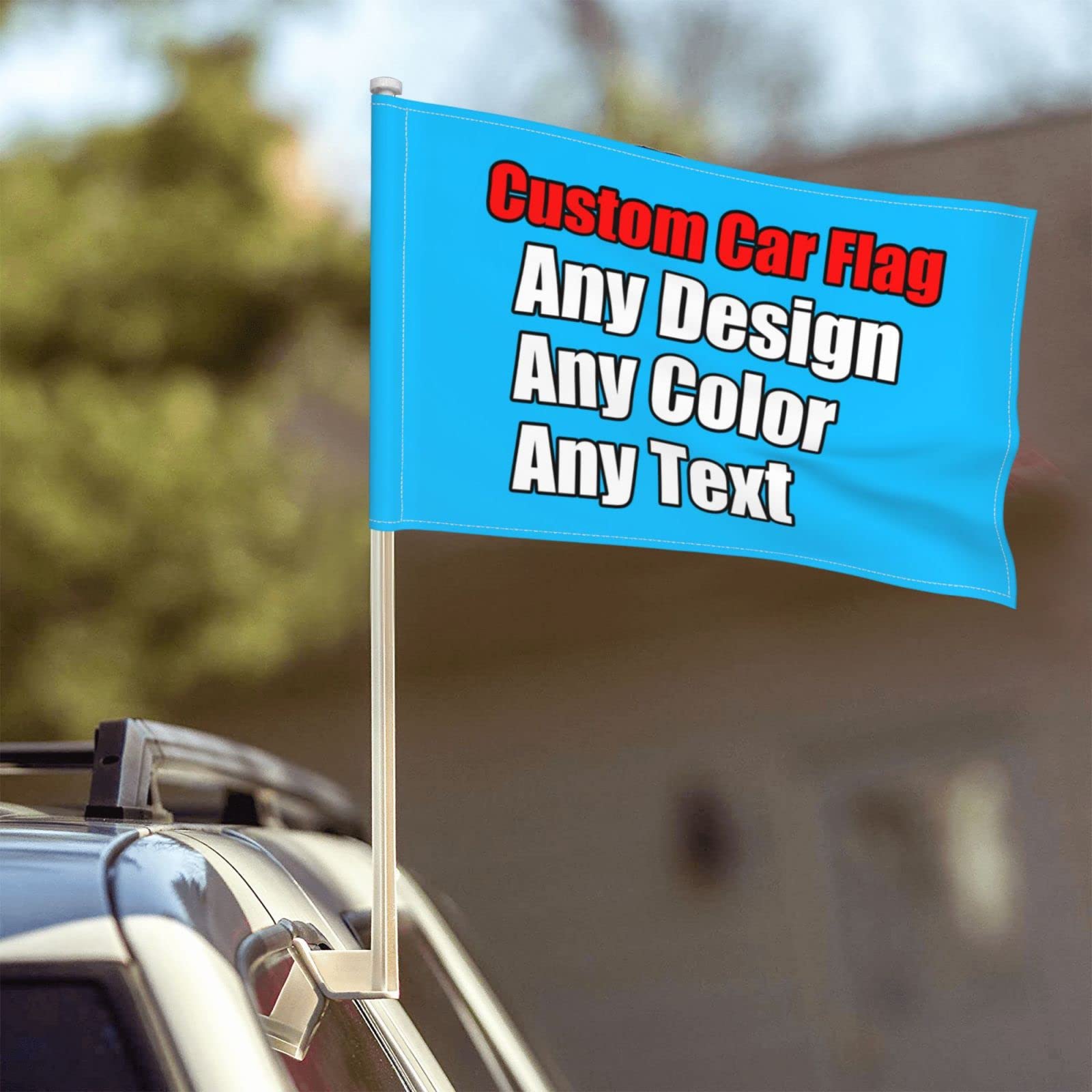 Show Your Portugal Pride With This 12x18 Car Window Flag – Fade Resistant & Vibrant