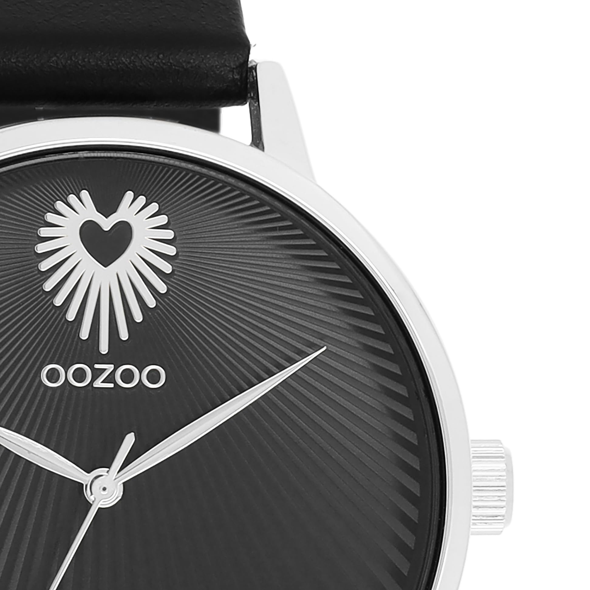 Oozoo Timepieces Damen Uhr | Armbanduhr Damen mit Lederarmband | Hochwertige Uhr für Frauen | Edle Analog Damenuhr in rund