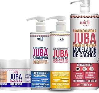Kit Widi Shampoo, Condicionador, Máscara, Encaracolando 1L