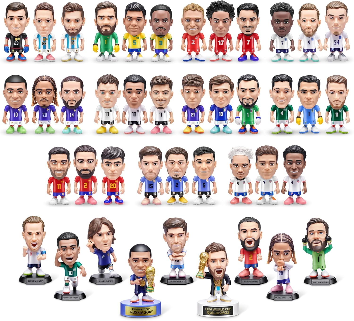 Amazon.com: Zuru - Ballers FIFA World Cup, Pack of 1 : Sports
