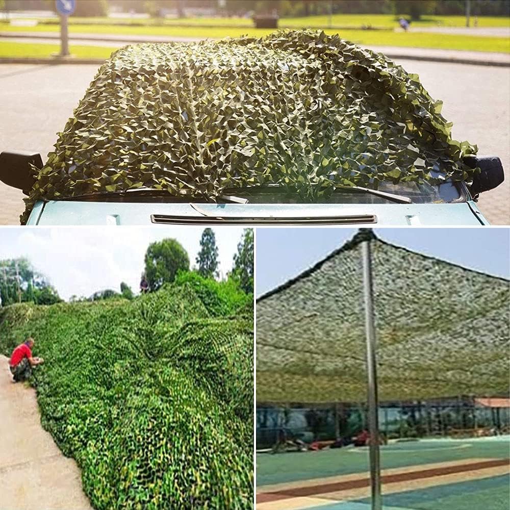 Camo Netting,Army Camo Net,for Outdoor Sunshade Jungle Bird Watching Home Garden Décor,1.5x5M,1.5x6M,2x2M,2x8M,3x3M,4x4M,5x5M,6x6M,7x7M,7x9M,10x10M