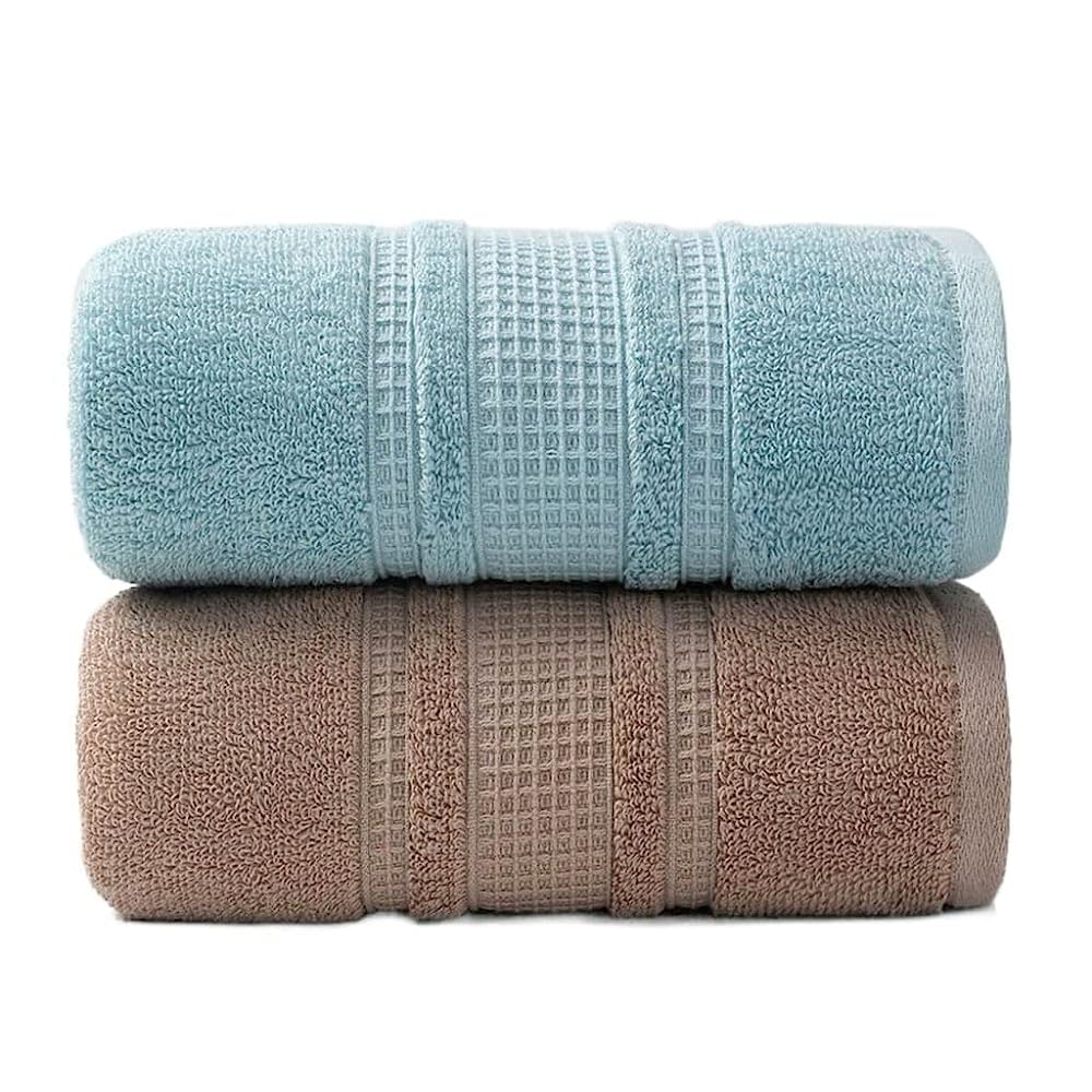 Serviette Visage Coton TILEZE Idéale pour la Routine Beauté et les Soins du Matin