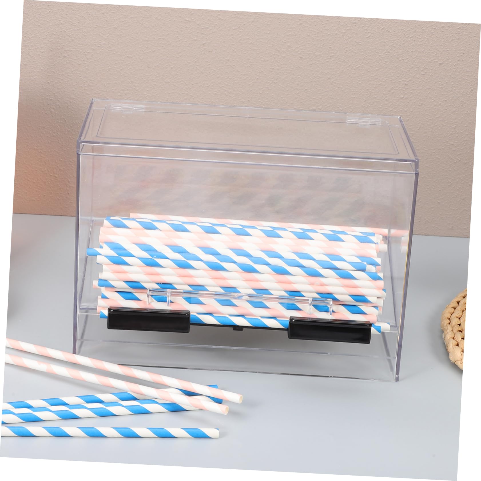 Amazon | Alipis セルフストローボッーヒーディスペンサー 押し