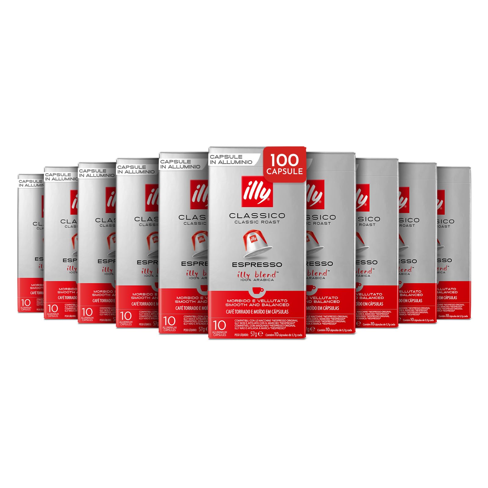 illy Caffè in Capsule Compatibili in Alluminio CLASSICO