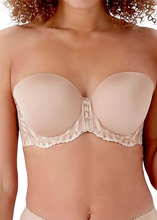 Berlei Embrace B535 Non-Padded Non-Wired Multiway Full Cup Bra, Nude Beige