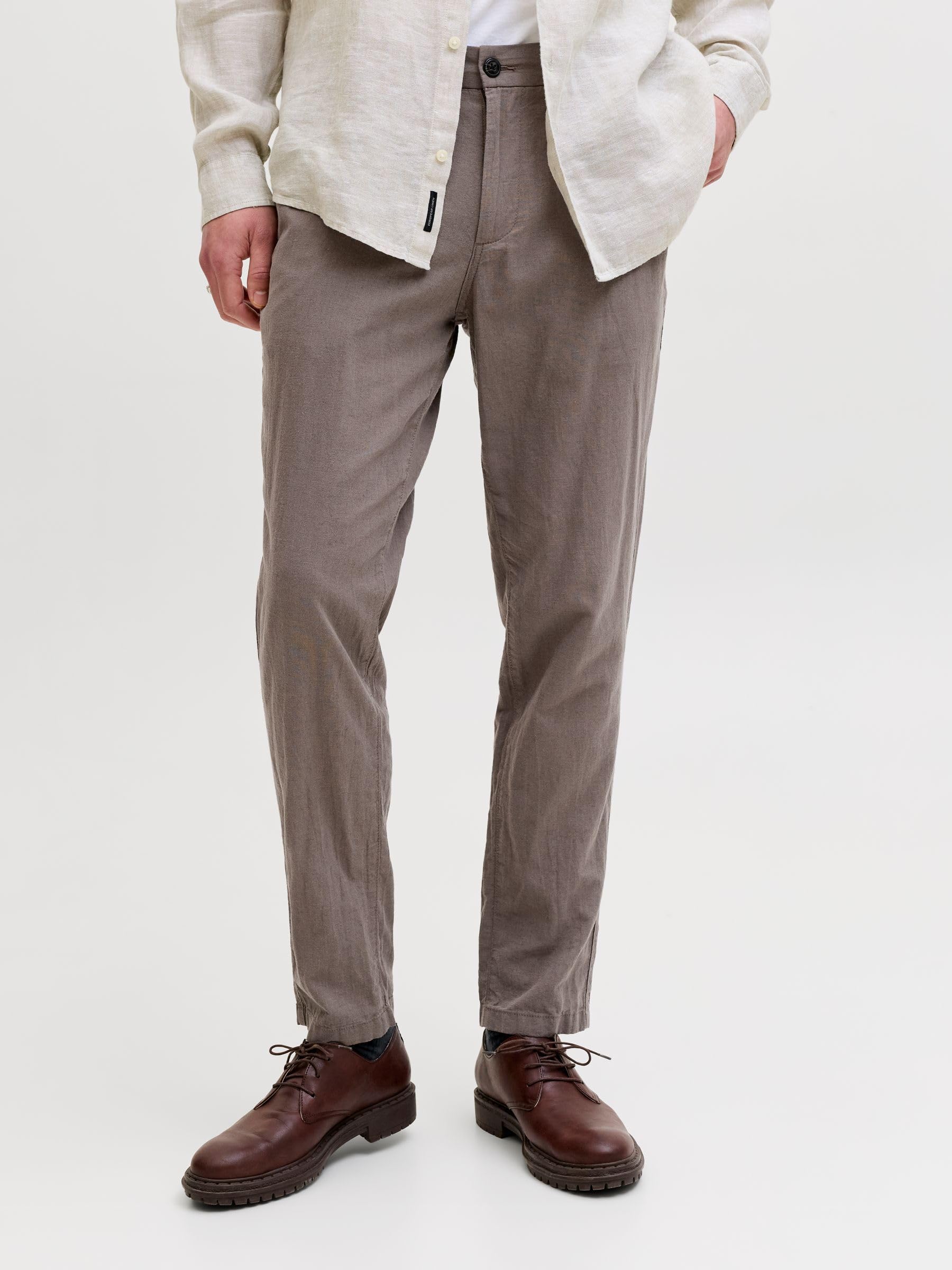 JACK & JONES Jpstace Summer Linen Blend Chino Pant Sn para Hombre