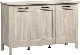 Select Horizontal Storage Cabinet, Chalk Oak Finish