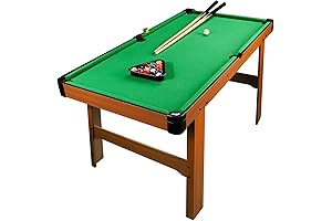 Mini 48" Green Pool Table for Both Kidults