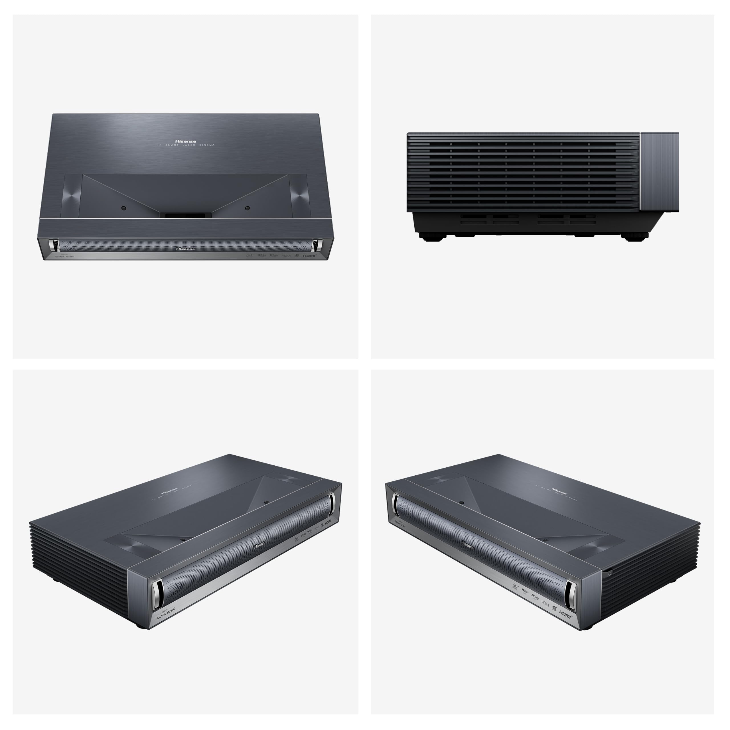 Hisense PX3-PRO 4K Smart Laser Projektor/Ultrakurzdistanzbeamer/ 80''-150‘‘ Projektionsgröße/Hisense LPU Technologie/Dolby Vision.Atmos/Xbox-Zertifiziert/ 3000 ANSI Lumen/Erweitertes Farbspektrum