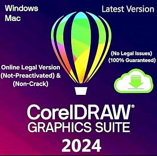Corel Graphics Suite 2024 Software Edition 2024 Draw | 100% Original License | Online Update Support | Remote Install for ... Price In India