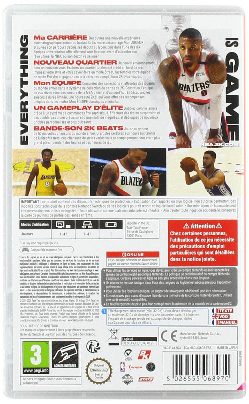 NBA 2K21 - SWITCH