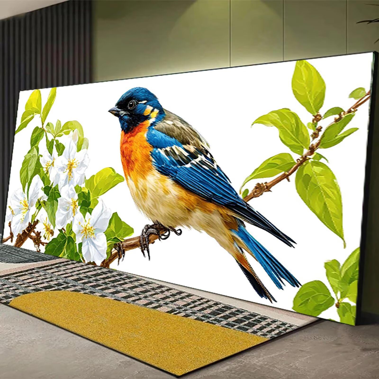 Bird Paint By Numbers Kit For Adults Hummingbird Paint By Numbers Kit - DIY Acrylic Painting For Adults, Home Decor Art Project 16x20 Inch DIY Acrylic Painting