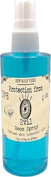 Protection from Evil Aromatherapy Misting Room Spray Conjure Spiritual Aromatic Mist Protect from Jealousy Gossip Forces Calm Create Peaceful Positive Space Spells