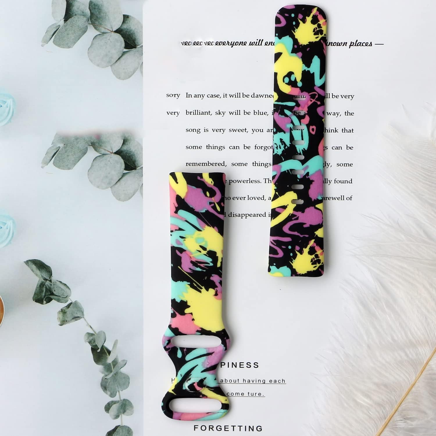 honecumi バンド Fitbit Ace キッズリストバンド ウォッチストラップ 交換用アクセサリー 女の子 男の子 子供 テ