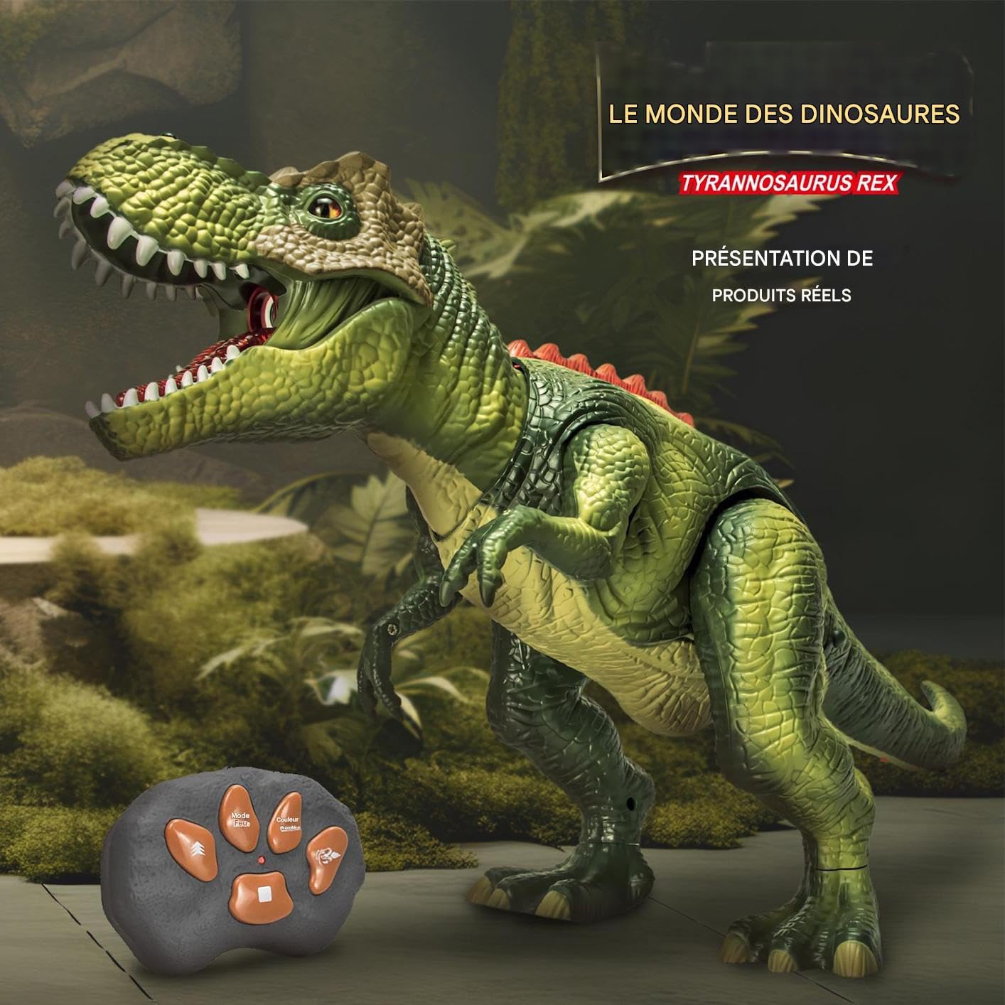 Dinosauro Telecomandato Animale Camminante E Spruzzo