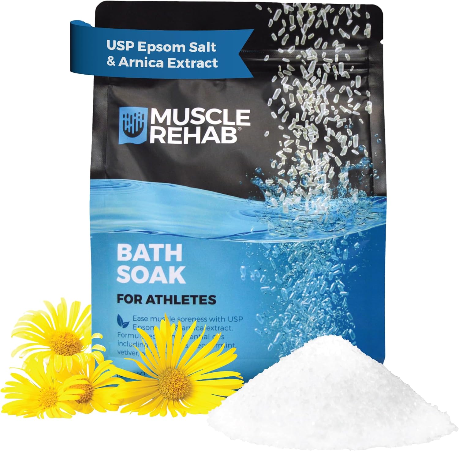 Amazon.com: Epsom Salts with Magnesium for Soaking for Pain-Muscle ...
