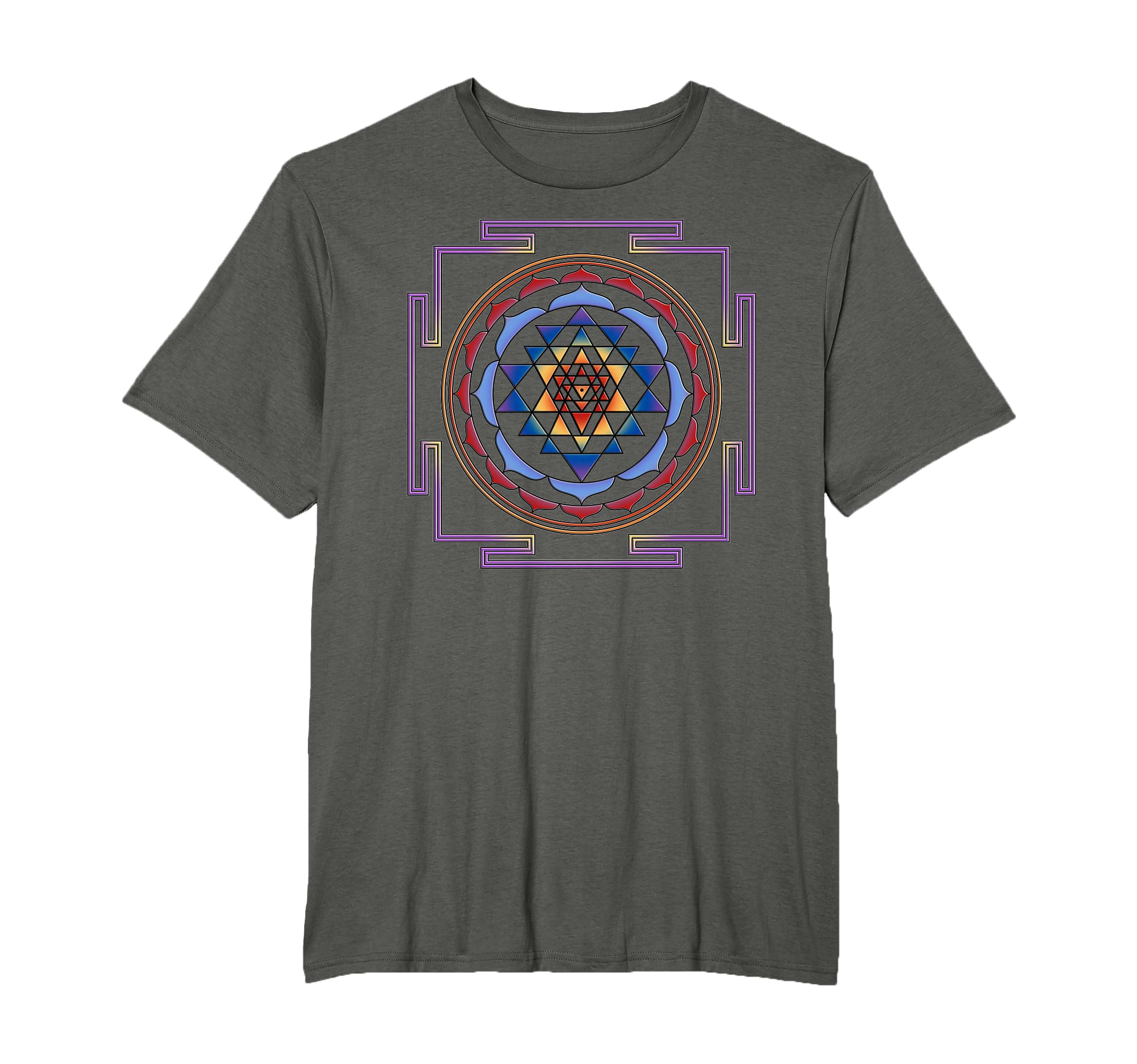 SRI YANTRA - luck and prosperity II - colored I T-Shirt T-Shirt