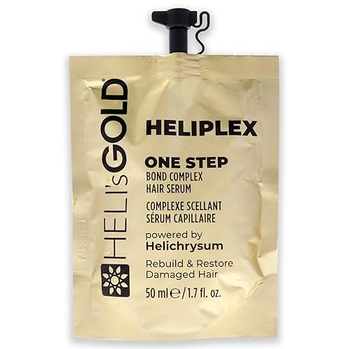 Miniatura 1 de Heli's Gold Heliplex One Step Bond Complex - Reconstruye y restaura las hebras dañadas - Mejora la apariencia y la sensación del cabello - Mantiene