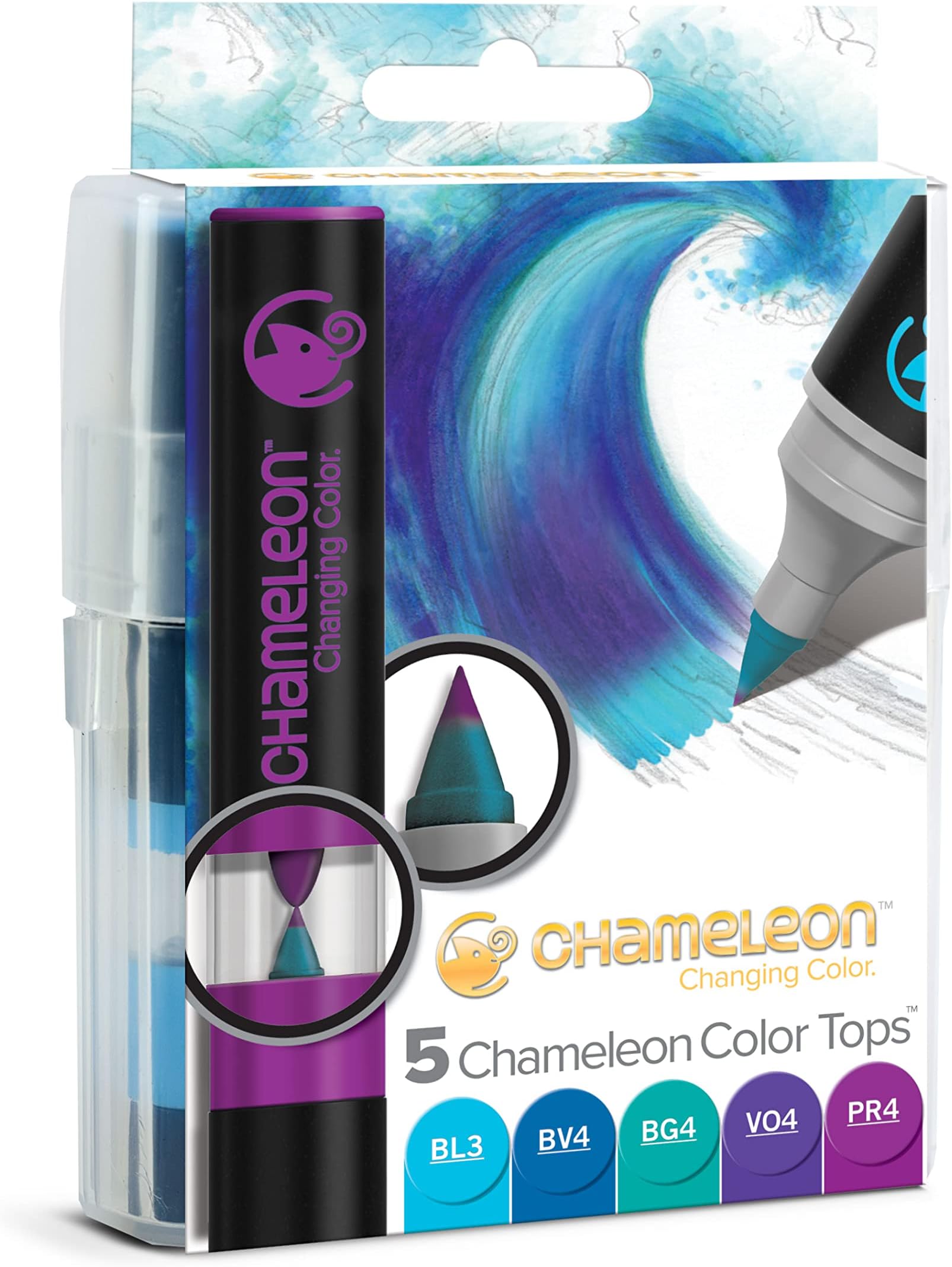 Cool Tones Color Tops - Pack of 5