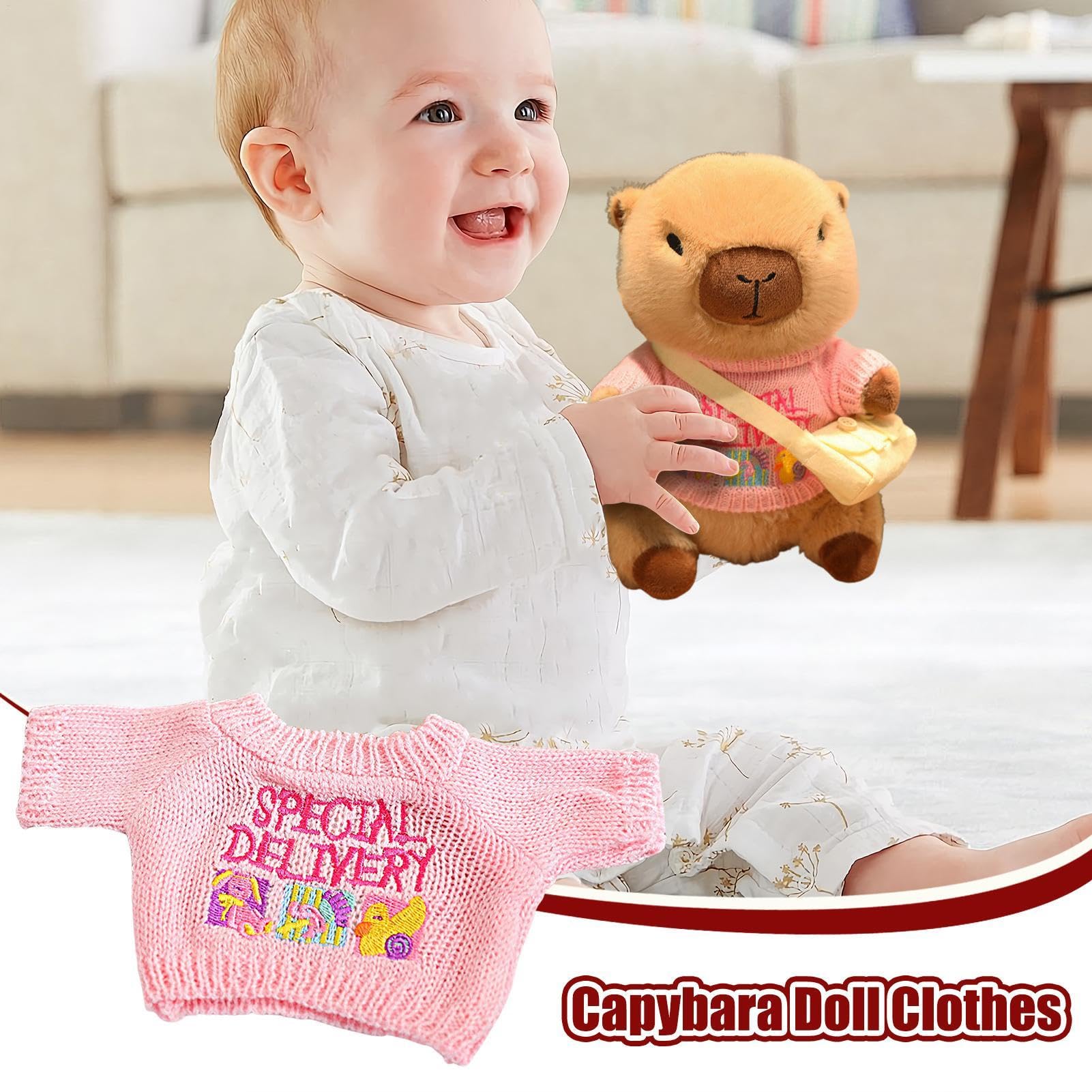 Vêtements pour Jouets en Peluche, déguisement pour Jouets en Peluche - Vêtements Capybara,Décorations d'anniversaire, vêtements pour Animal en Peluche Capybara, améliorent l'festif pour Toutes Les