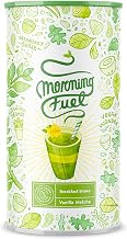 Morning Fuel Vanilla Matcha Shake, Rich & Healthy, Morning Breakfast Blend with Protein from Seeds, Quinoa & Almonds, 600 g Powder