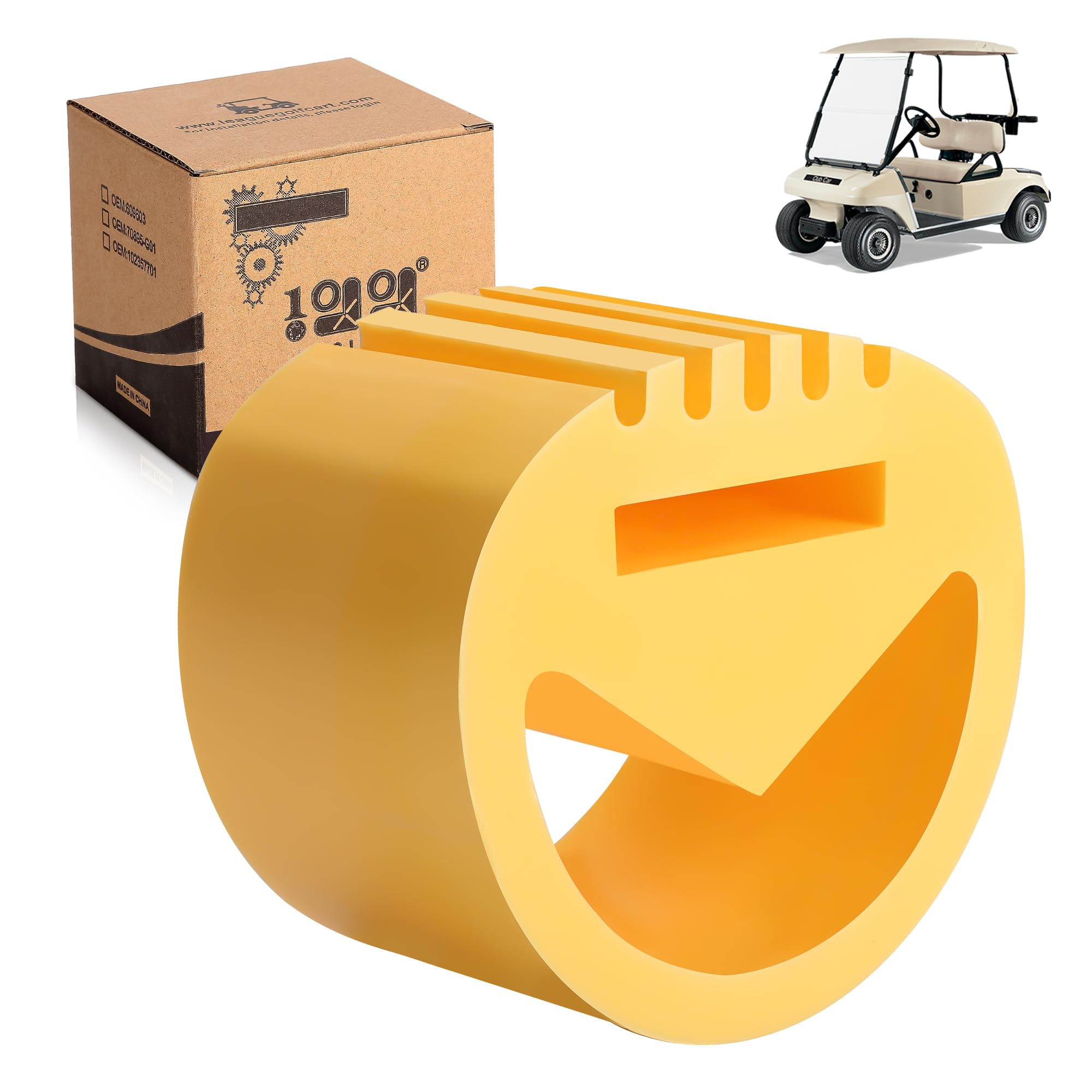 10L0L Motor Mount Vibration Dampener Engine Snubber for Club Car DS and Precedent,Replace OEM 1012164 1025403-01 (1 Pack)