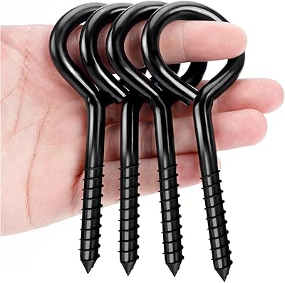 300 Pcs Stainless Steel Eye Screws 0.67" Heavy Duty Hooks - View #5