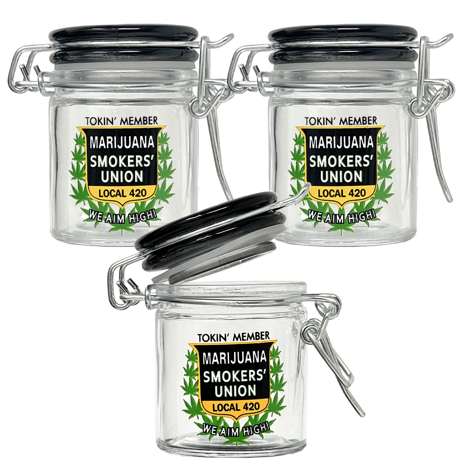 2.5" Mini Storage Jar Set of 3: Tokin' Member