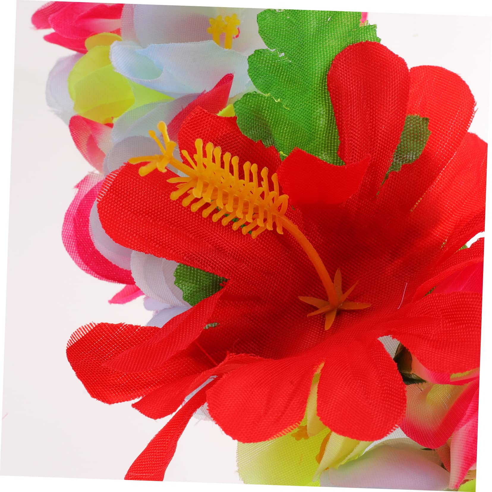 Toyvian 4stücke Hawaiianischer Blumenkranz Tropische Dekoration Für Luau-feiern Strandpartys Und Hochzeiten Vielseitig Einsetzbar Als Foto- Oder Raumdeko