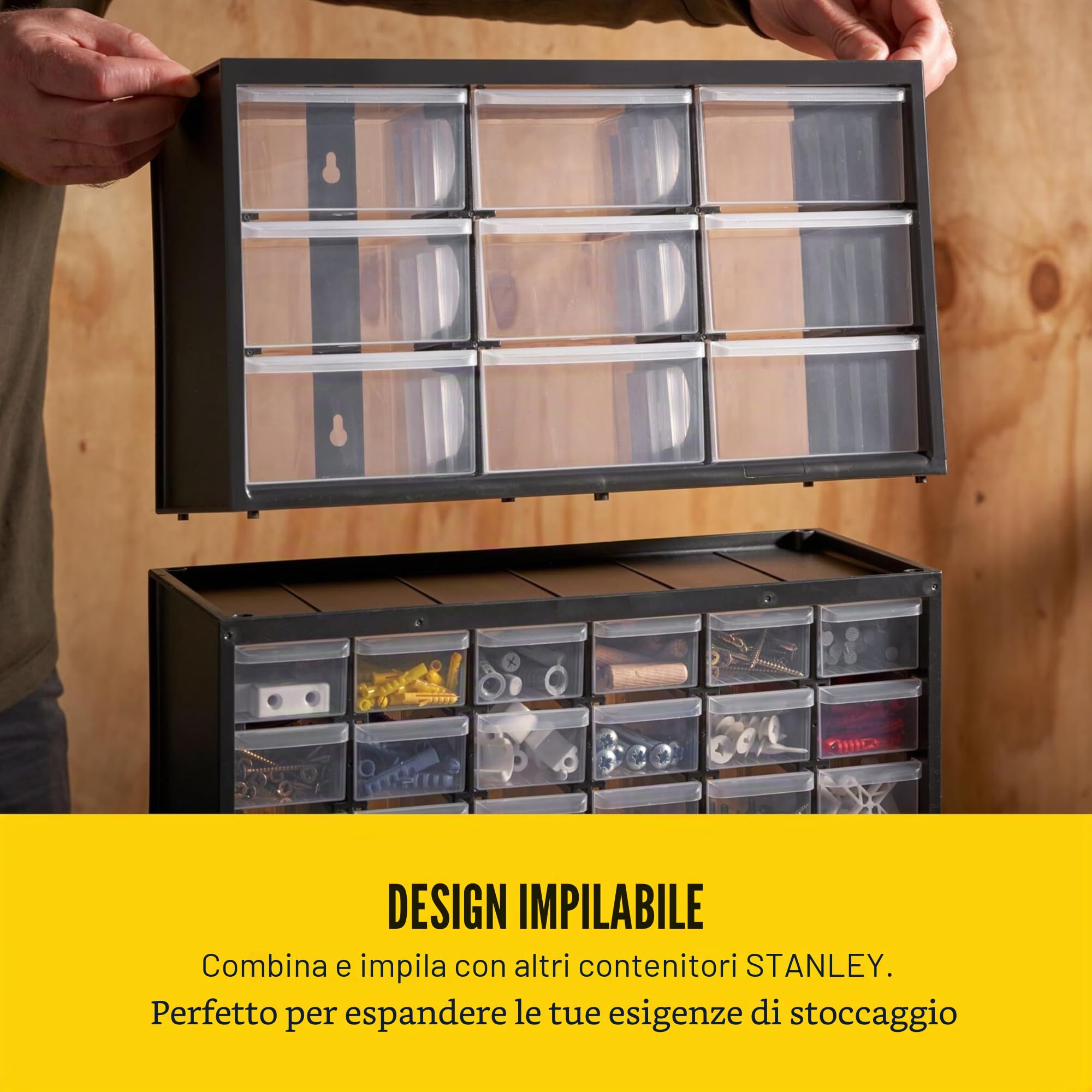 STANLEY, CASSETTIERA A 9 CASSETTI GRANDI.1-93-978