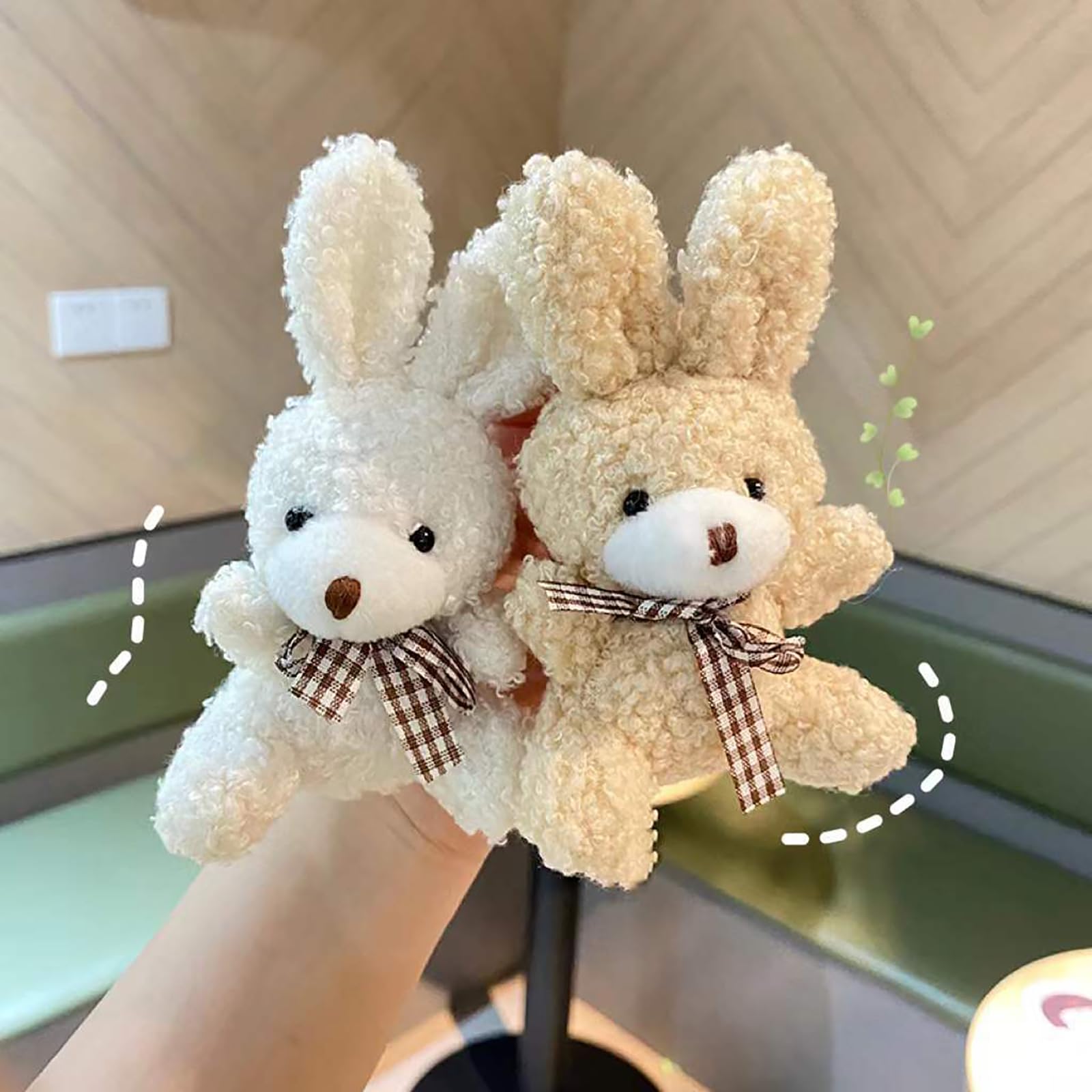 YouYuer Uova di Pasqua Sorprese Bambini,10PCS Mini Coniglio Peluche,Coniglio Pasquale,Uova di Pasqua Bambini con Giocattoli Coniglio,Uovo Pasqua Bambini per Regalo Pasqua, Decorazioni Pasqua (B
