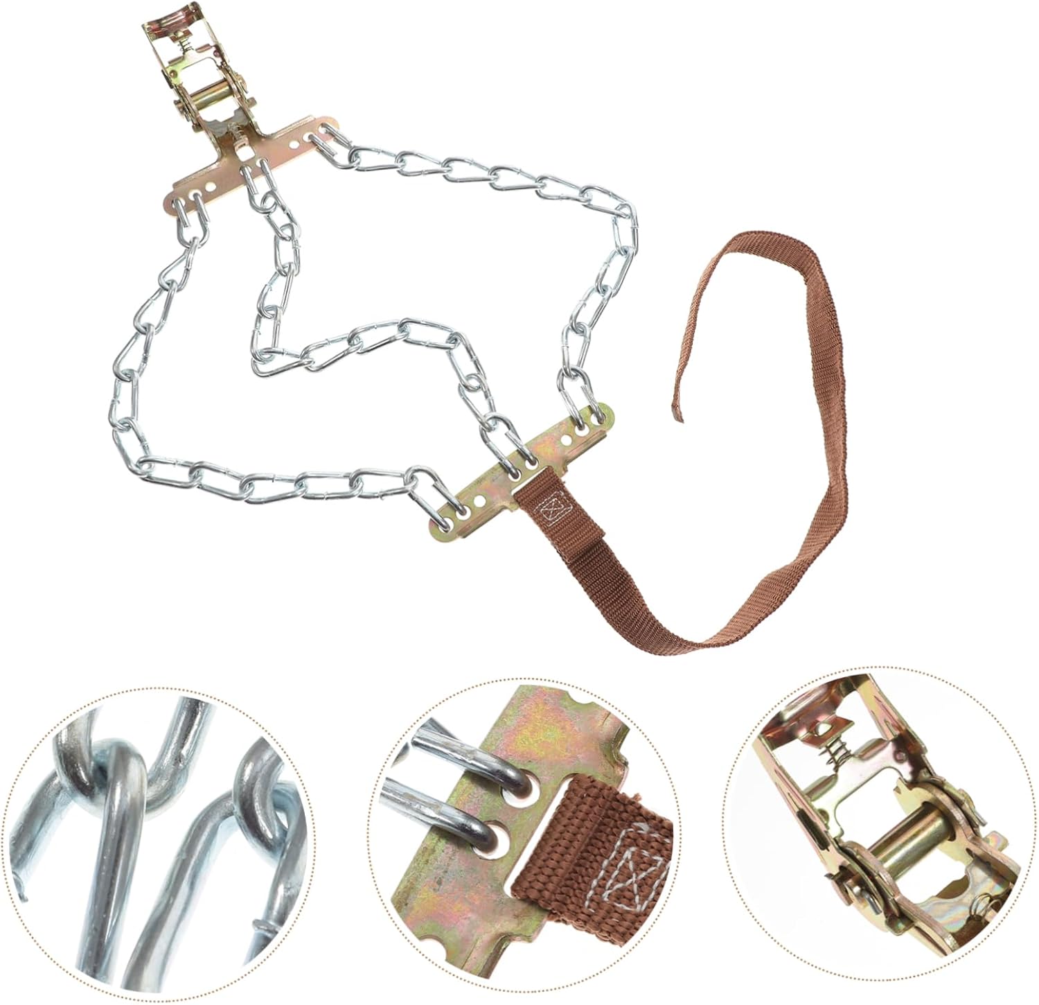 8pcs Winter Car Accessories Tire Snow Chain Chains Balance Design Ice Suv Wheel Car Winter Strap