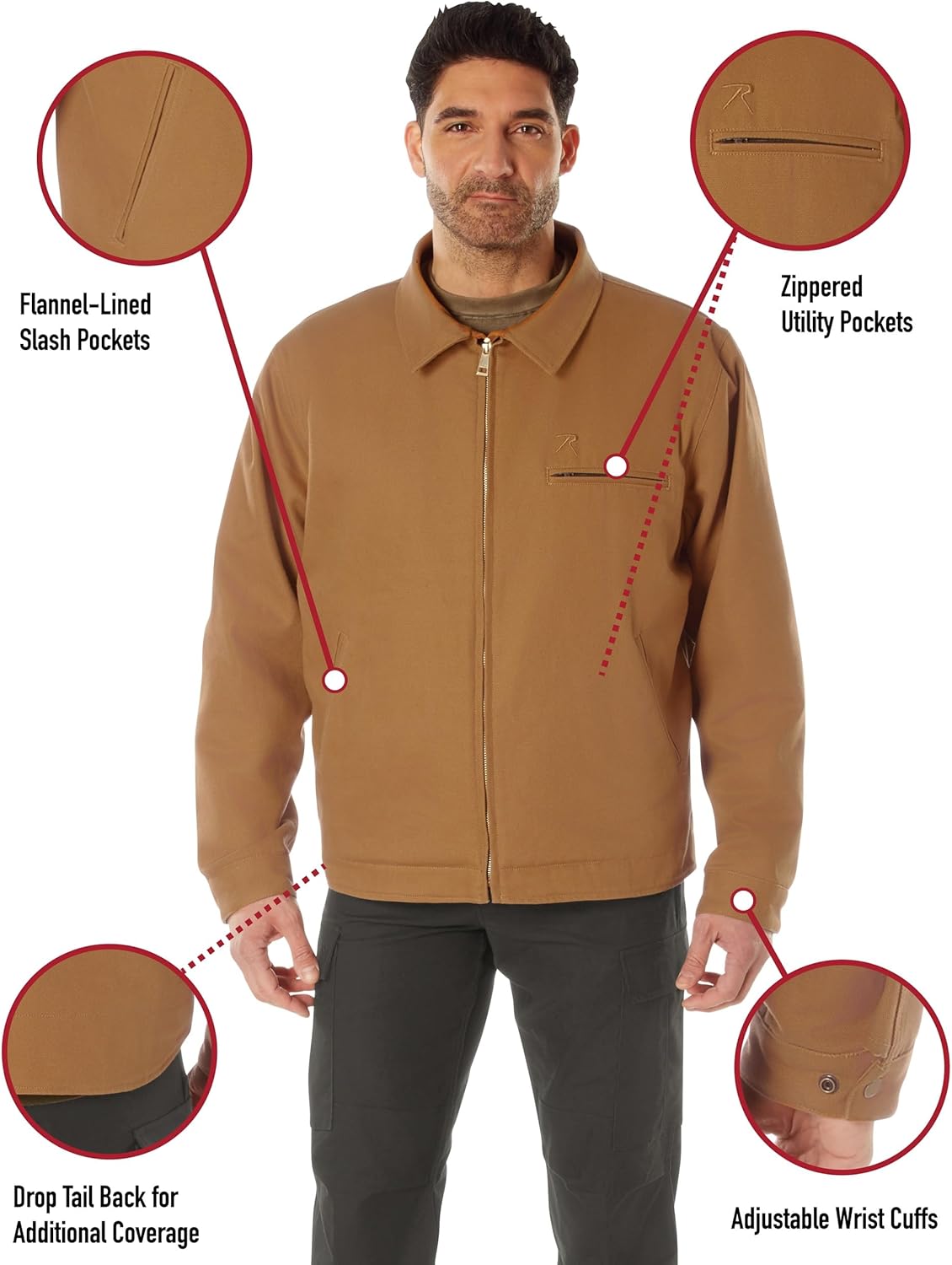 Rothco 92505: Canvas Work Jacket - Image 7