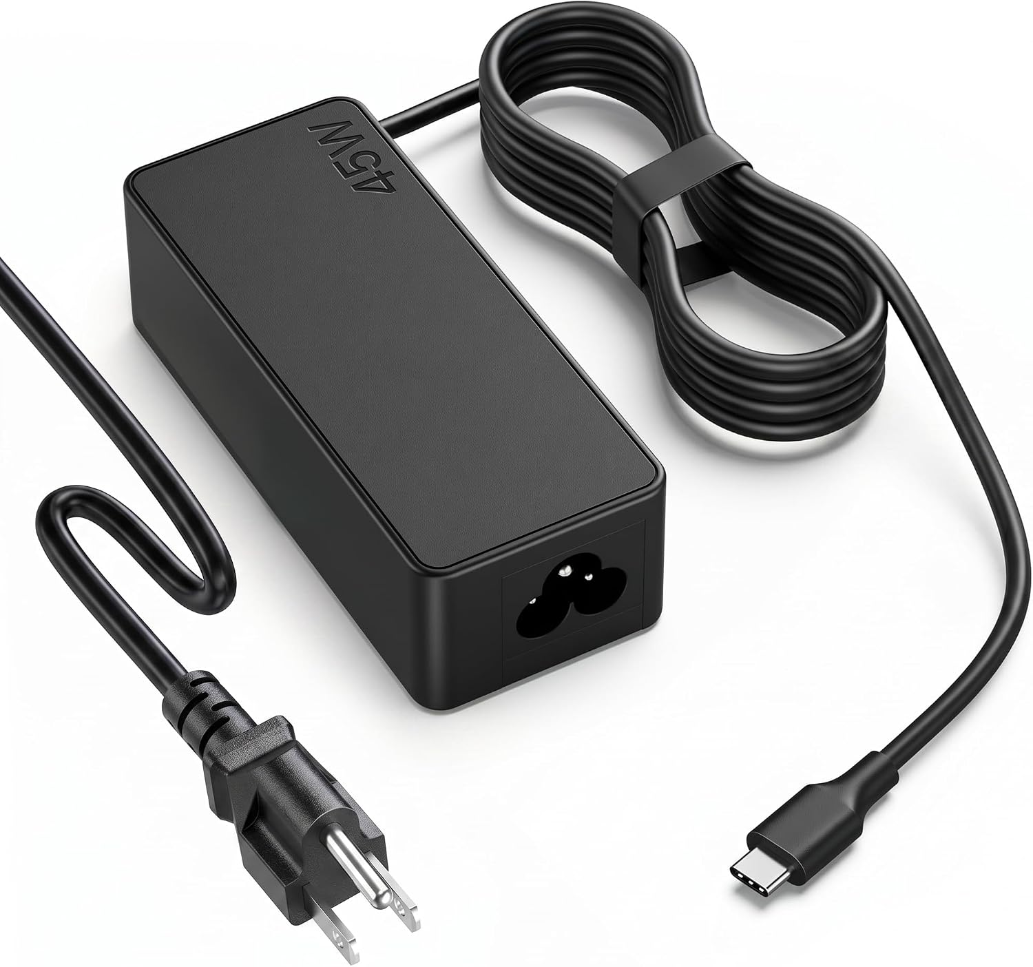 LJO-EEIH 45W USB Type C AC Adapter Compatible with HP Chromebook X360 11 13 14 14A 11 11A G5 G6 G7 G8 EE HP Spectre X360 13 Elite X2 Laptop USB C Power Cord