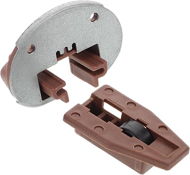 10sets Glide Track Replacement Kit for Kenlin Sturdy High Load Capacity Drawer Slides with Smooth Operation for Dressers and Cabinets