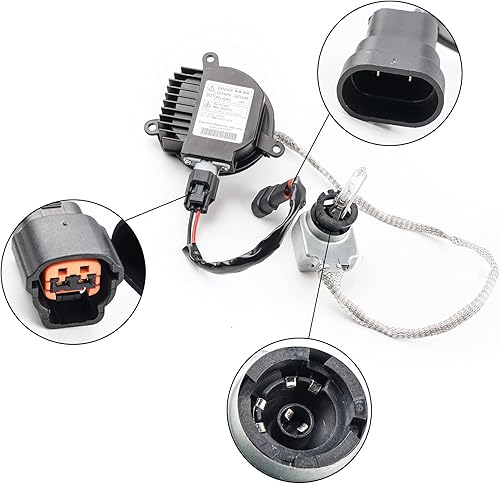 Miniatura 2 de 28474-8991A 28474-89904 Unidad de control de balasto de xenón HID con bombilla D2S y módulo de encendido de repuesto para Infiniti G35 G37 M35 M45