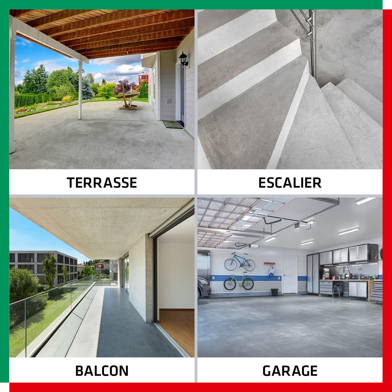 Parexlanko - Ragréage Forte Epaisseur - Gris - Préparation des sols intérieurs et extérieurs - Autonivelant - 5 à 40 mm - Idéal terrasse, garage - 25kg