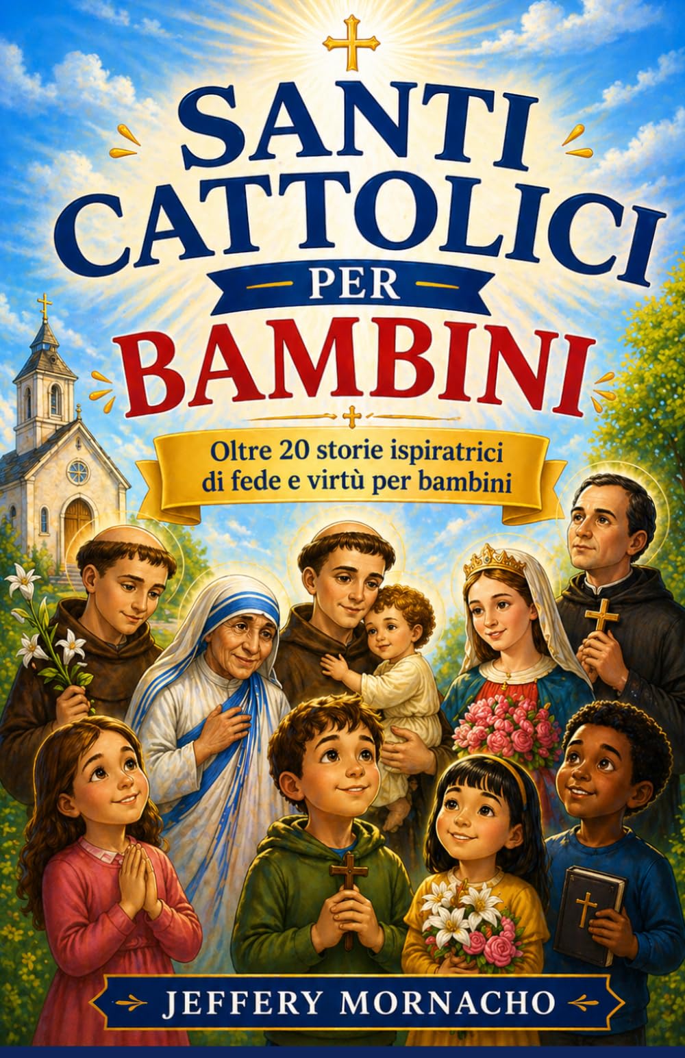 Santi cattolici per bambini: Oltre 20 storie ispiratrici di fede e virtù per bambini