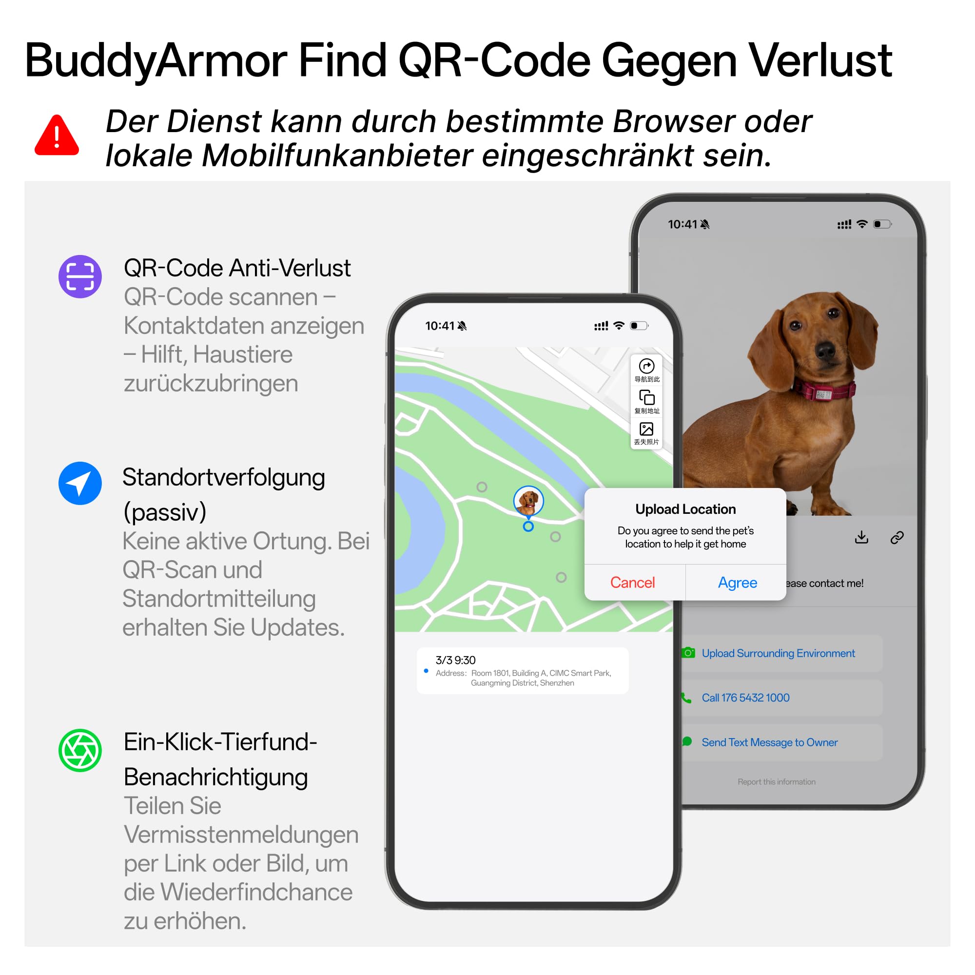 Allwetter Anti Zug Hundegeschirr reflektierendes Geschirr mit QR-Code Label, Gepolstert verstellbares Hundegeschirr für Kleine mittelgroße Große Hunde (Superreflektierend-Erdton, L)