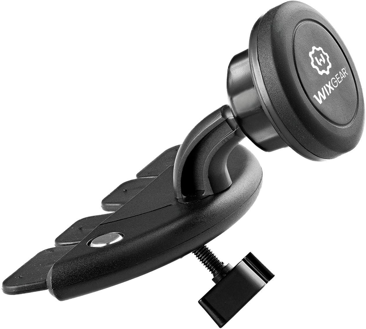 WixGear CD Slot Magnetic Car Mount Holder for Car, for Cell Phones and Mini Tablets with Fast Swift-Snap Technology, (Will not fit All CD Slots)