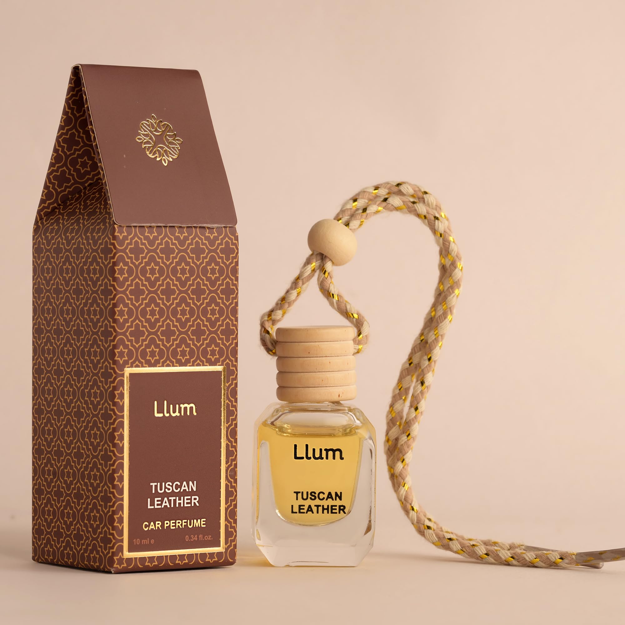 Llum Amber Vanilla Hanging Car Air Freshener – Luxury Automotive Perfume Diffuser 10ml (0.34 fl oz), Long-Lasting Fragrance, Alcohol-Free Non-Toxic Scent — view 12