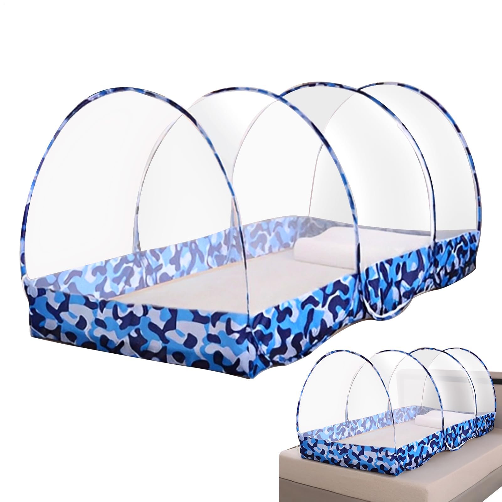 Camping Net Tent: Refugio de emergentes, protección de Insectos Ligeros | Redes Independientes de Insectos, Carpa de Viaje portátil, configuración rápida, Equipo para Dormir al Aire Libre, d