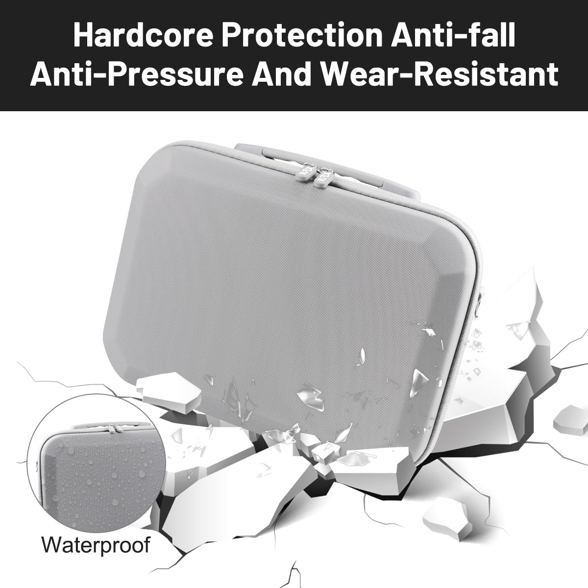 Drone Custodia per DJI Mini 4k, Borsa per DJI Mini 2, Mini2 SE Viaggio Portatile, Borsa Telecomando e Accessori per Batterie, per Drone Proteggere
