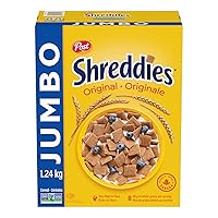 Vista 1 de Post Cereal Jumbo Shreddies, 1.24 kg/43.73 oz (importado de Canadá)
