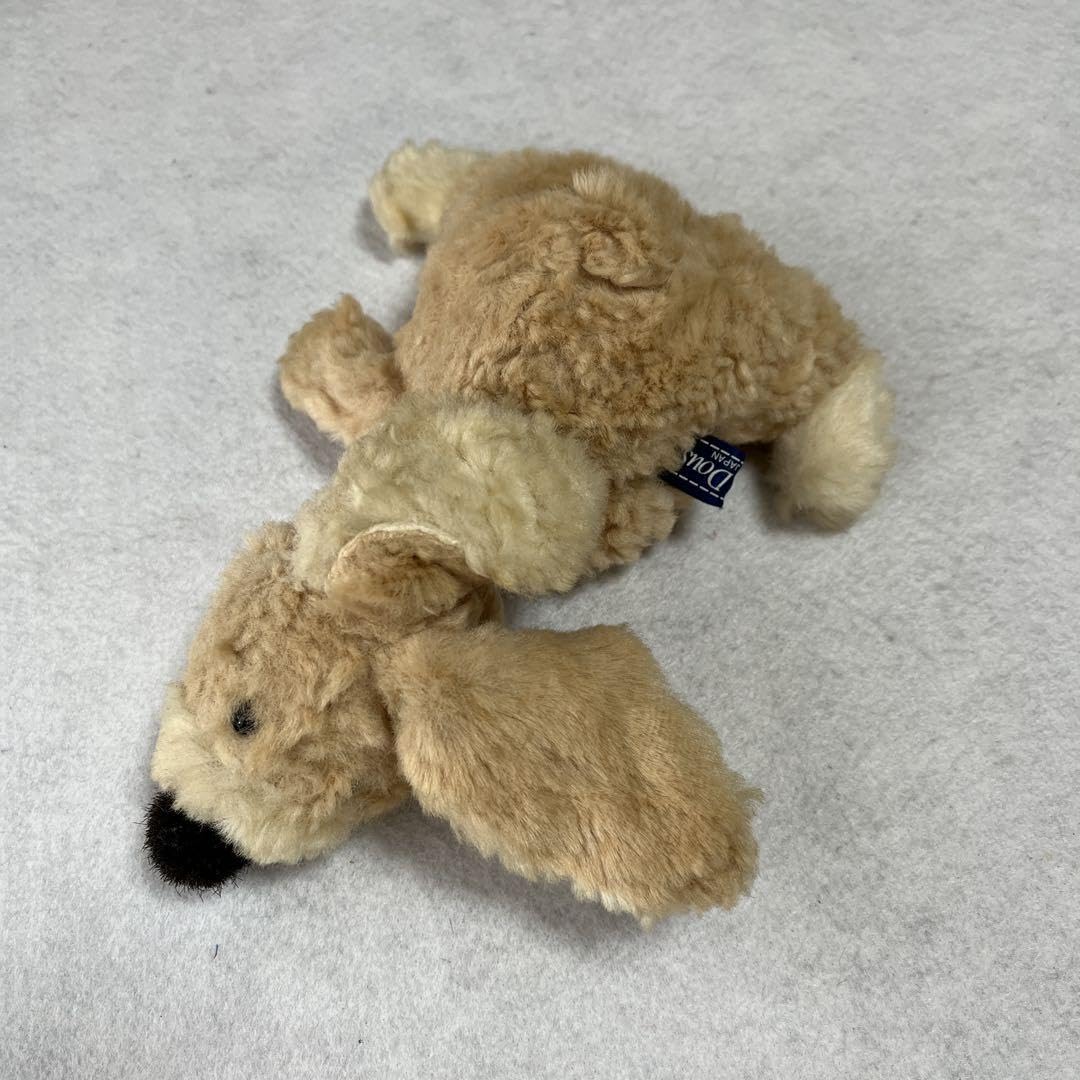 年代物 ぬいぐるみの童心 DOUSIN おすわりブタ チンチラS アイボリー