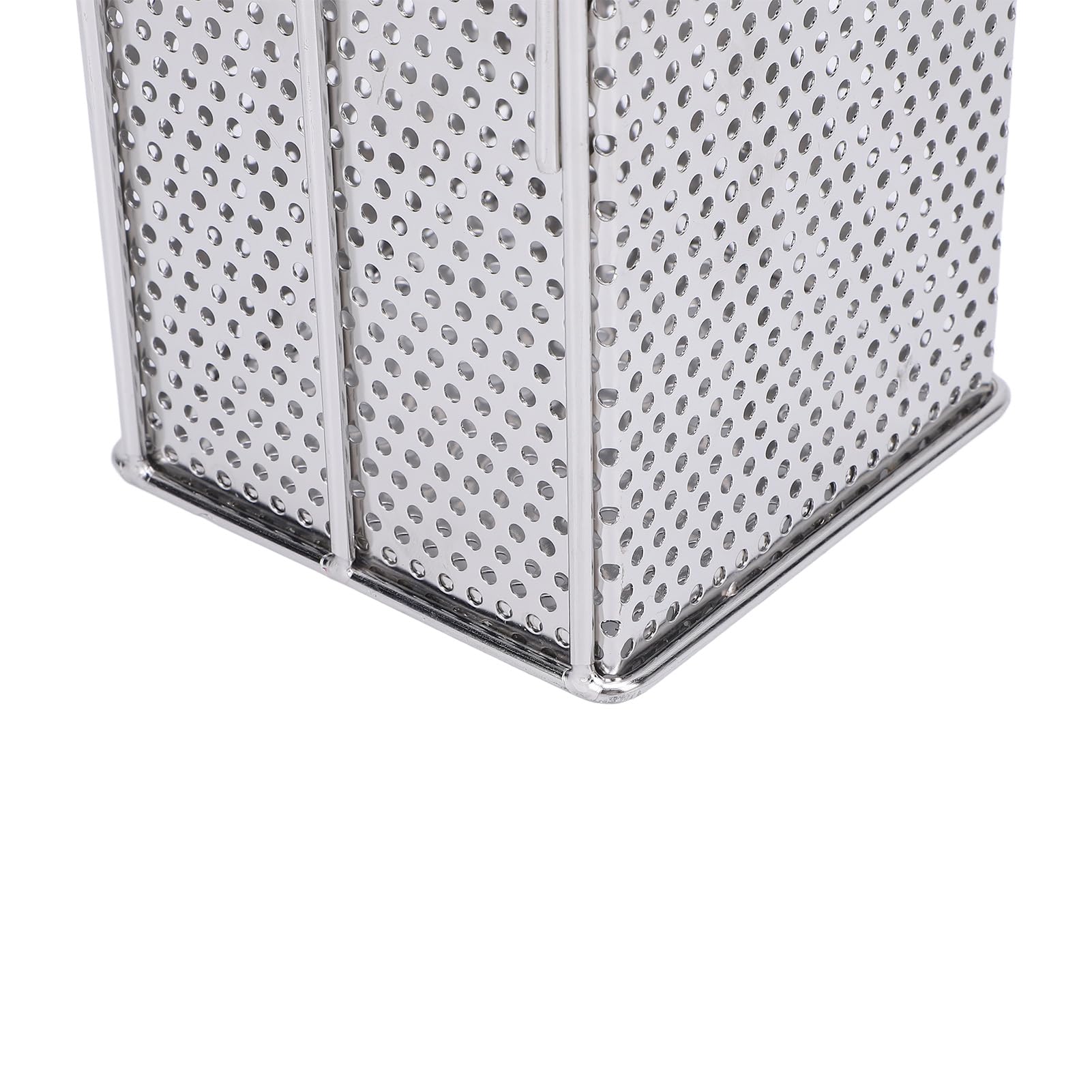 Pssopp Cestello per Patatine Fritte in Acciaio Inossidabile 304, Cestello per Patatine Fritte con Manico Lungo, per Frittura Profonda 4,7 X 4,7 X 6,8 Pollici per Domestica, Barbecue all'aperto, per