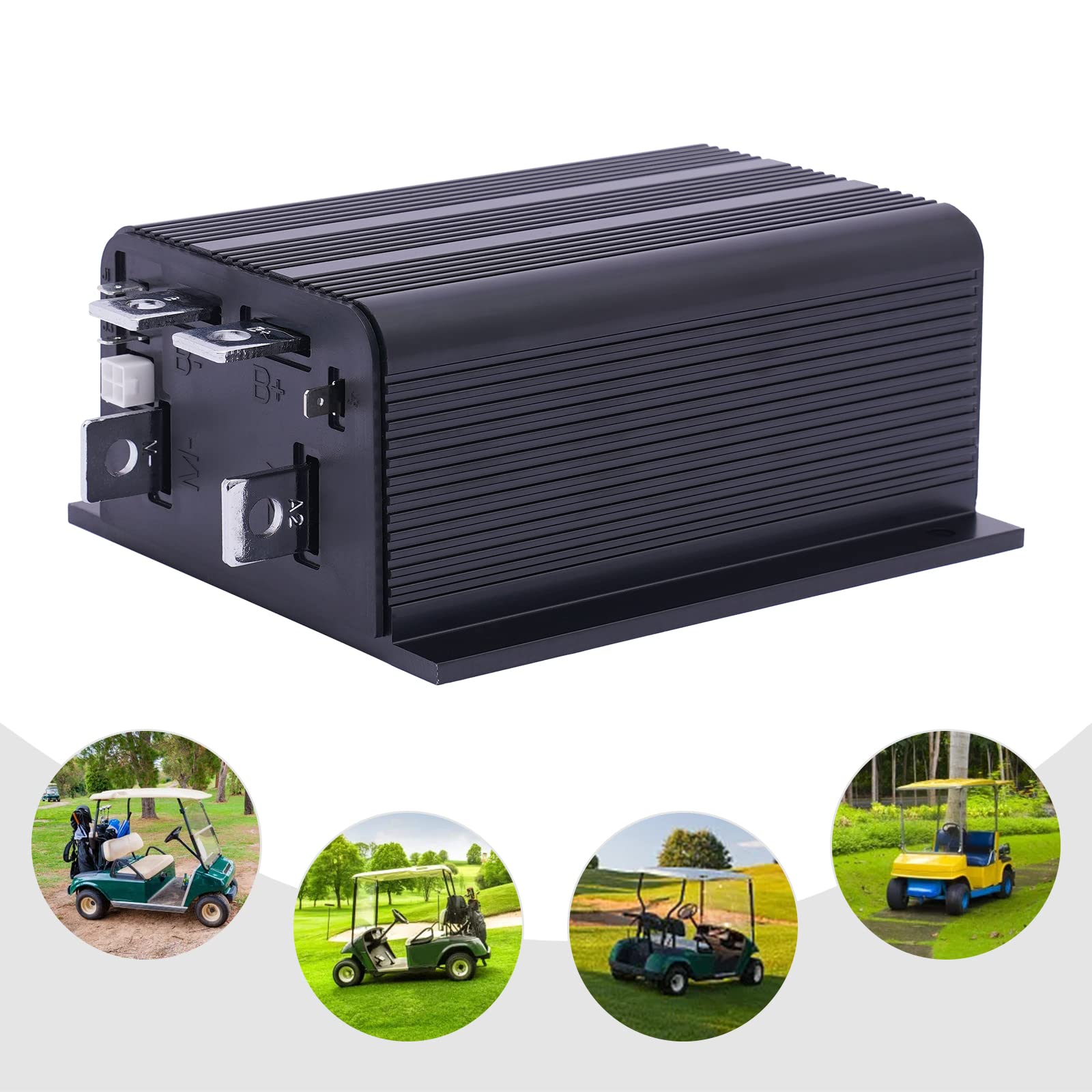 24V / 36V 275A Motor Controller Fits for Curtis 1204M-4201 Controller Old Curtis 12104-004 1204-036 Controller Electric Carts Golf Carts Club Carts Controller OEM 202300212