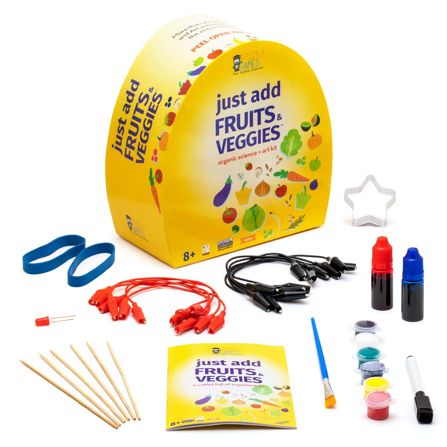 SOURCE セルフ・スタディ・キット Amazon.com: STEM Toys by Griddly Kids – Art & Science Kits for