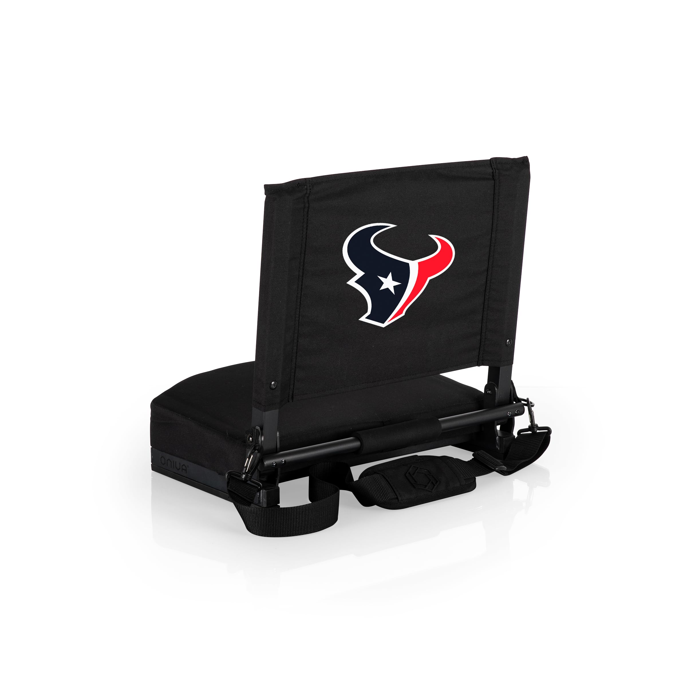 Picnic TIME NFL Unisex-Adult NFL Gridiron Stadium Seat, Lightweight, Portable Folding Chair for Bleachers and Benches