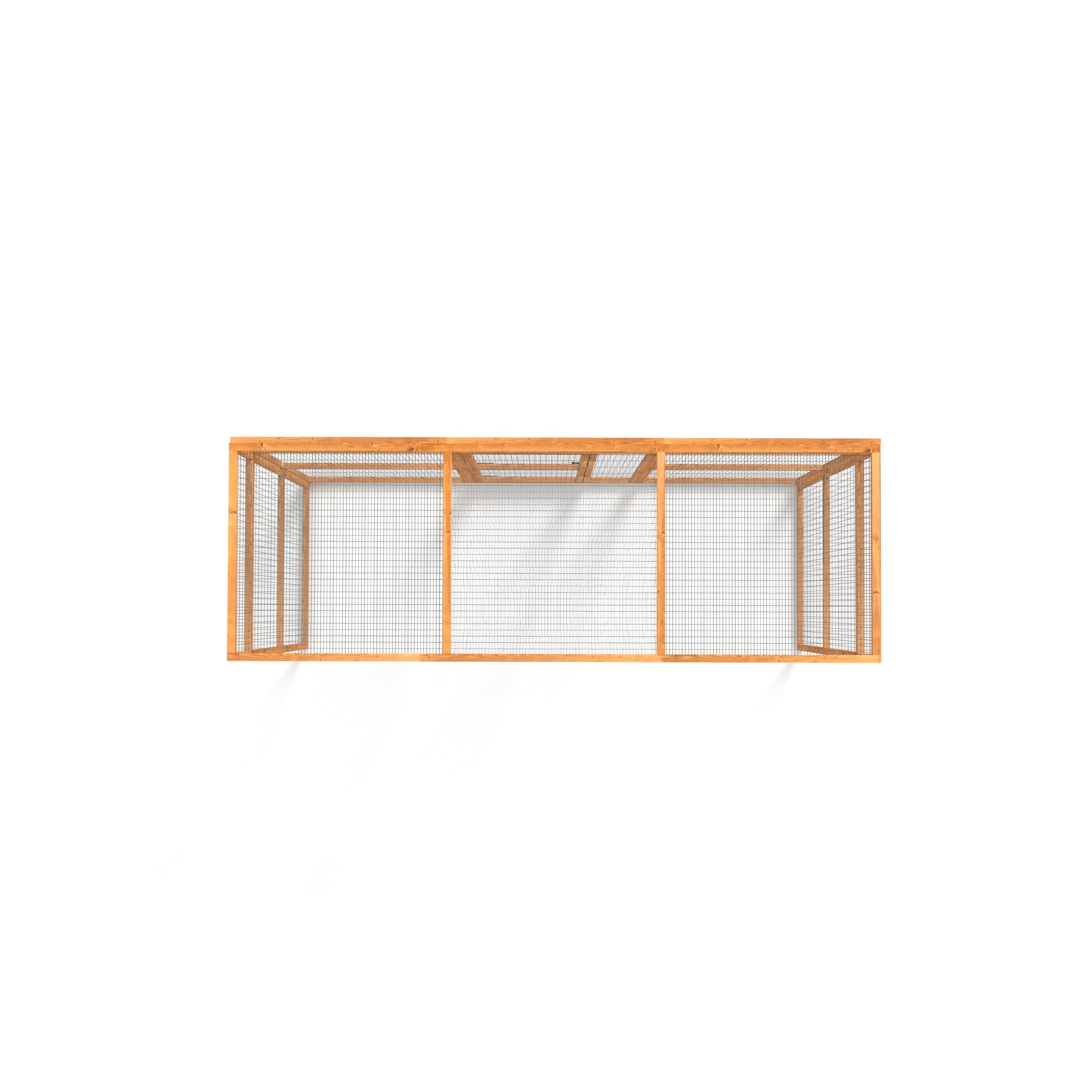 The Hutch Company 3 Sided Wingham Catio & Playpen – Outdoor Cat Enclosures, Shelves, Ramps & Accessories | Safe Outdoor Play for Cats 12 Different Sizes to suit all Homes (9ft│3ft│7.2ft) — view 6